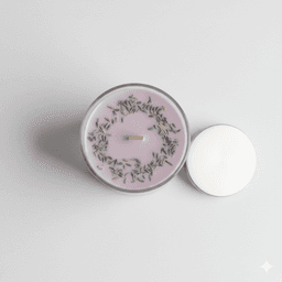 Scented Candle Jar (Lavender) view 2