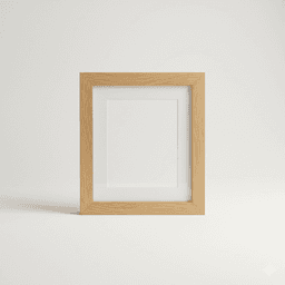 Wooden Photo Frame (A4) view 1