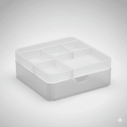 Desk Organizer Tray (Plastic) view 1