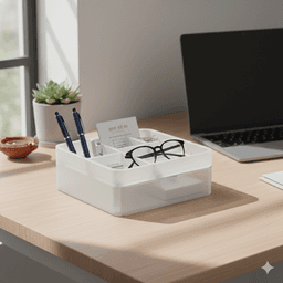 Desk Organizer Tray (Plastic) view 4