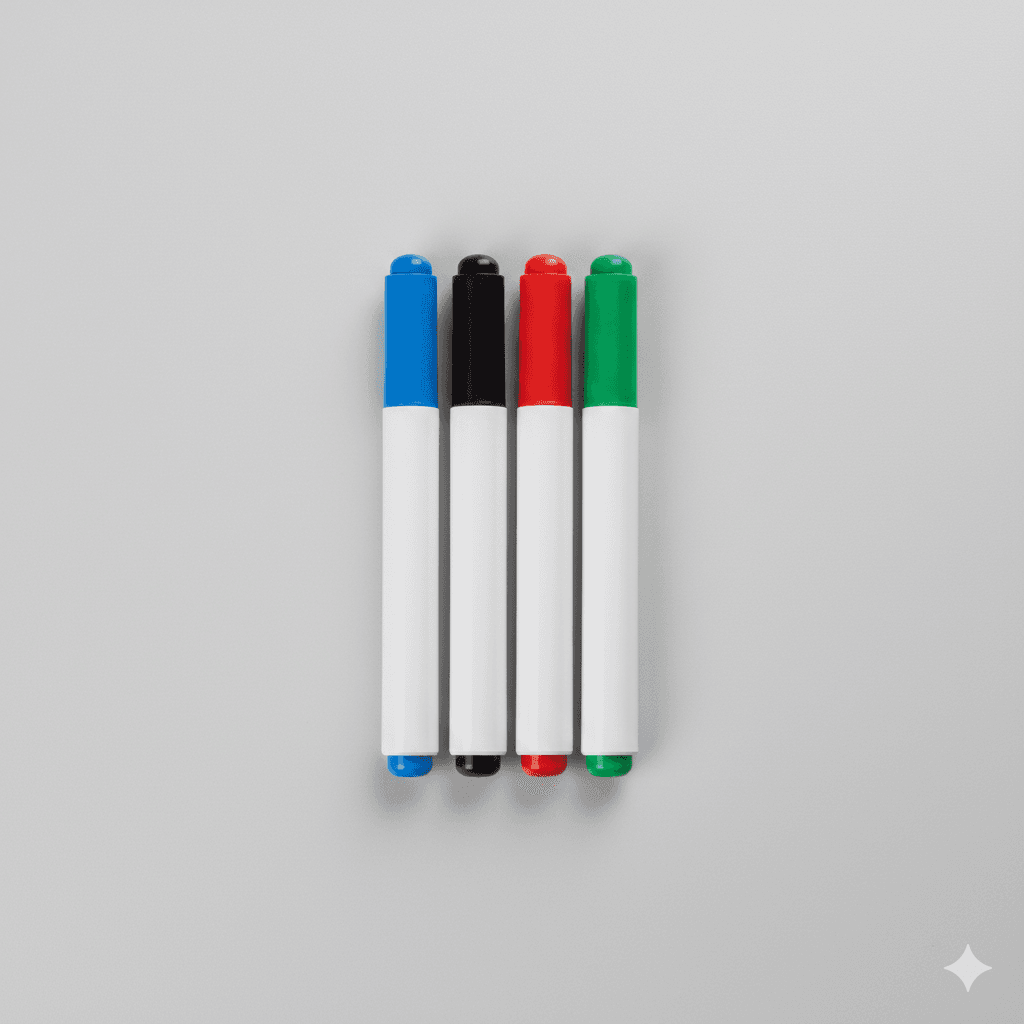 Whiteboard Marker Set (4 pcs)