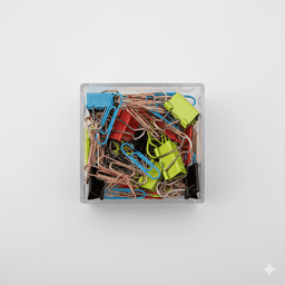 Paper Clips Box (Assorted) view 2