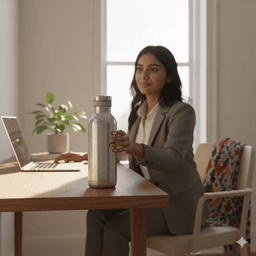 Stainless Steel Water Bottle (1L) view 4