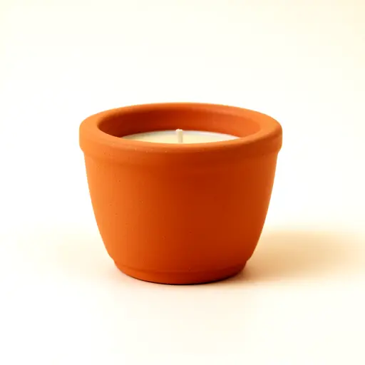 Terracotta Tea Light Holder
