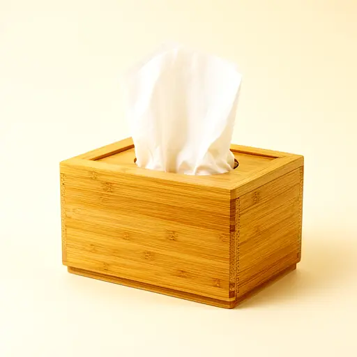 Bamboo Tissue Box