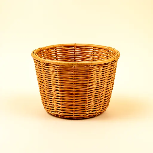 Rattan Waste Basket