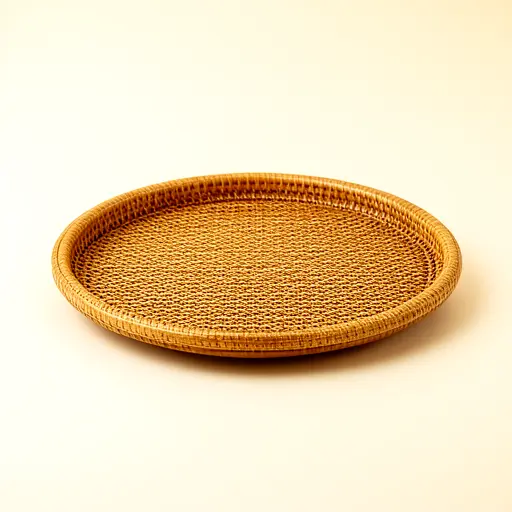 Cane Serving Tray