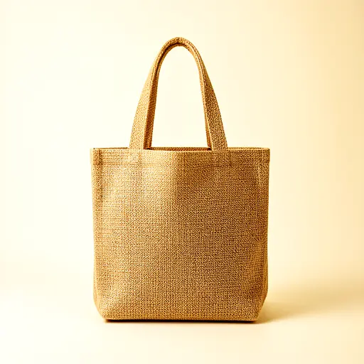Jute Shopping Tote