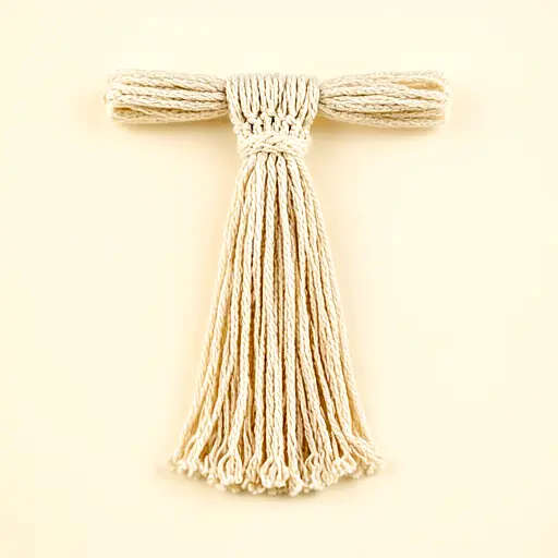 Macrame Curtain Tieback