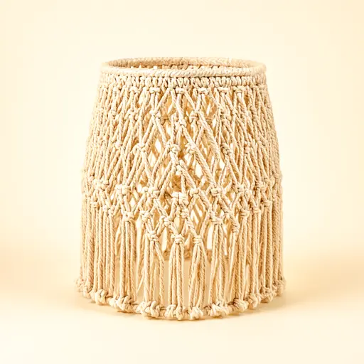 Macrame Lamp Shade
