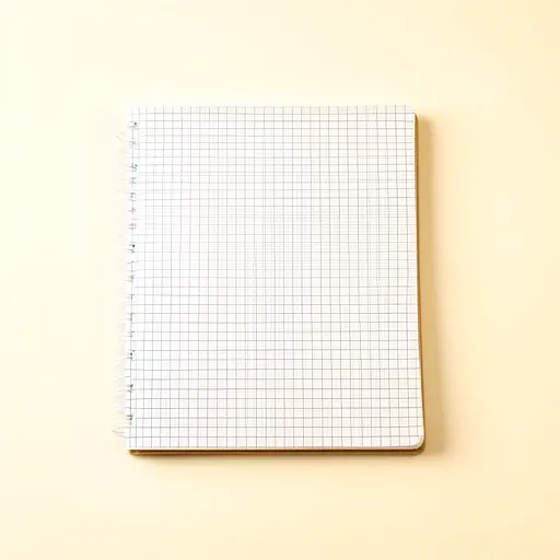 Graph Paper Grid Notebook