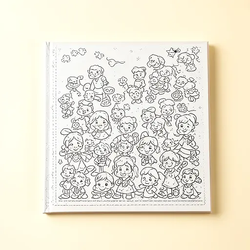 Children Activity Colouring Book