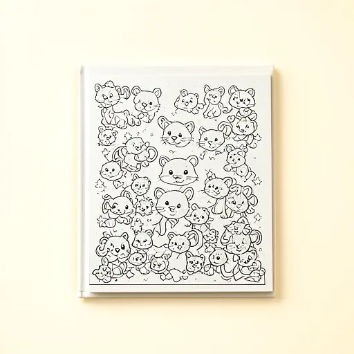 Children Animal Colouring Book