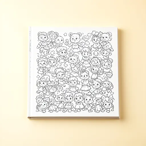 Children Practice Colouring Book