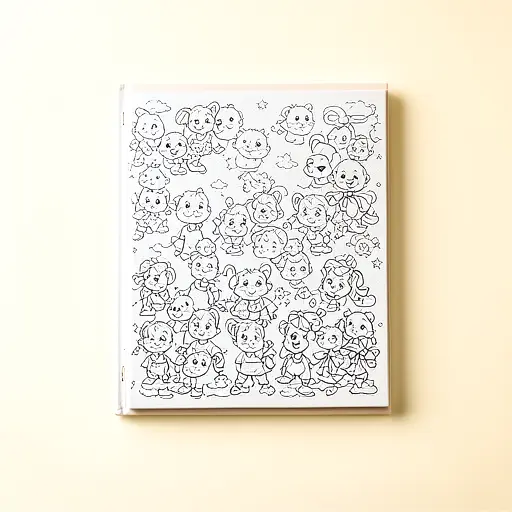 Children Pattern Colouring Book