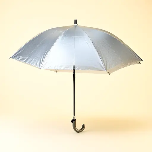 Travel Umbrella UV Silver
