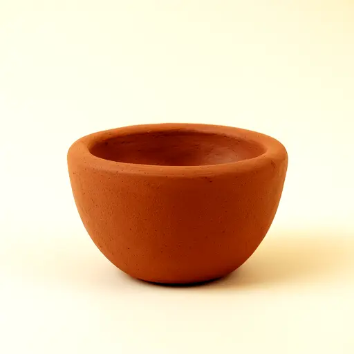 Clay Diya Decorative Set