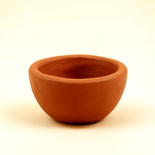 Clay Diya Handmade Set