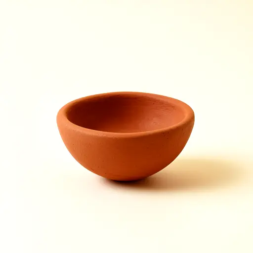 Clay Diya Floating Set